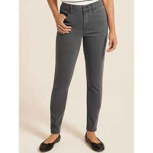 M Jeans By Maurices Medium Long (29x30) High Rise Color Jegging Stretch Gray